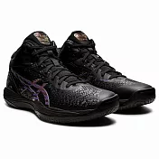 Asics 籃球鞋 GELHoop V14 4E 男鞋 超寬楦 黑 紫 緩震 亞瑟膠 亞瑟士 1063A051001 25.5cm BLACK/PURPLE