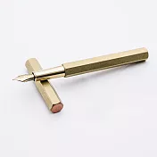物外設計 經典核心系列 鋼筆 （黃銅、F 尖）