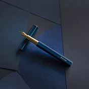 物外設計 經典核心系列 鋼筆 （藍、F 尖）