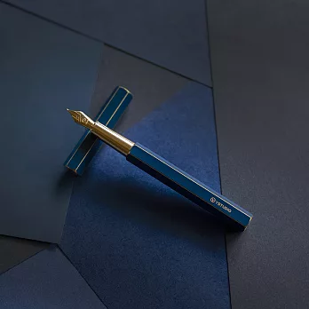 物外設計 經典核心系列 鋼筆 （藍、F 尖）