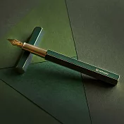 物外設計 經典核心系列 鋼筆 （綠、Ｍ 尖）