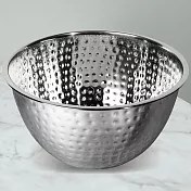 《DANICA》Heirloom錘紋深型打蛋盆(2.2L) | 不鏽鋼攪拌盆 料理盆 洗滌盆 備料盆