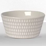 《DANICA》Heirloom陶製餐碗(白雨滴12cm) | 飯碗 湯碗