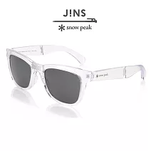 [網路限定]JINS x snow peak 聯名折疊墨鏡(AURF21S013) 透明