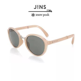 [網路限定]JINS x snow peak 聯名折疊墨鏡(AURF21S014) 灰褐