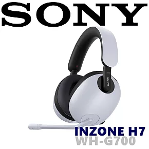 SONY INZONE H7 WH-G700 Discord認證 360立體聲遊戲電競耳罩式耳機 低延遲完美搭配 PlayStation®5 公司貨保固一年
