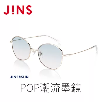 JINS&SUN POP潮流墨鏡(ALMF22S131) 金x淺藍片