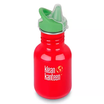 美國Klean Kanteen幼童吸嘴冷水瓶355ml-磚牆紅