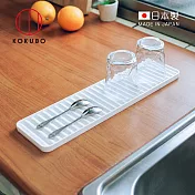 【日本小久保KOKUBO】日本製窄型水杯餐具瀝水盤