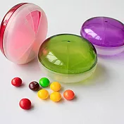 【iSFun】糖果飛碟*透明旋轉藥盒 綠+隨機色