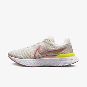 Nike W React Infinity Run FK 3 [DD3024-102] 女 慢跑鞋 緩震 包覆 白 粉色