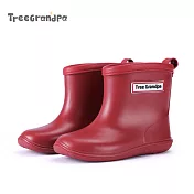 treegrandpa 兒童雨鞋-紅色 16 紅16cm