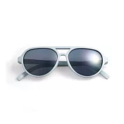 LE FOON：Flying glasses 爸爸一起戴墨鏡 成人款 成人墨鏡 太陽眼鏡 UV400  - 霧霧灰藍