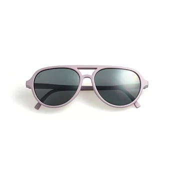 LE FOON：Flying glasses 爸爸一起戴墨鏡 寶貝款 兒童墨鏡  太陽眼鏡 UV400  -  灰灰霧紫