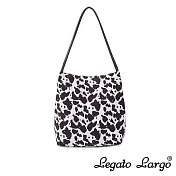 Legato Largo Lusso 動物紋托特包 Large size- 乳牛紋(咖)