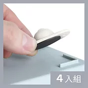 CS22 日本粘貼式萬向滑輪(32入=8卡) 膠珠