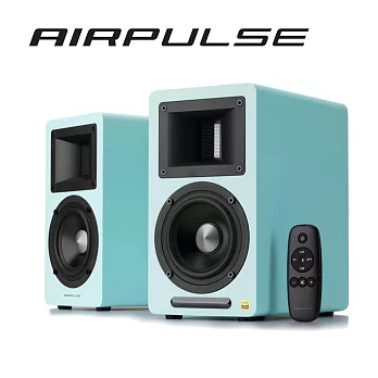 AIRPULSE A80 主動式揚聲器 蒂芬尼藍