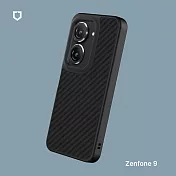 犀牛盾 ASUS Zenfone 9 SolidSuit 防摔背蓋手機殼-碳纖維紋路/華碩官方授權開發