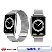 【送玻璃保護貼】HUAWEI 華為 Watch Fit 2 雅致款 金屬錶款