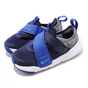 Nike 童鞋 Flex Advance TD 藍 幼童 小童 套入式 魔鬼氈 學步鞋 親子鞋 CZ0188-403