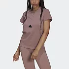 Adidas W New Clsc T [HM2833] 女 短袖 上衣 T恤 運動 休閒 舒適 重磅 棉質 愛迪達 粉