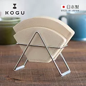 【日本下村KOGU】日製18-8不鏽鋼咖啡濾紙收納架