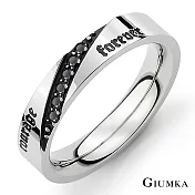 GIUMKA情侶戒指尾戒鋼飾堅定的愛男女情人對戒 單個價格 MR03074 情人節推薦 5 銀色美國圍5號