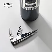 【丹麥ZONE】Rocks羽毛造型開瓶器 -亮銀