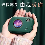 復古相機暖手寶 口袋暖暖寶 暖蛋 隨身/速熱 (USB充電) 復古綠