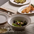 【Homely Zakka】日式創意復古窯變釉陶瓷餐盤碗餐具_圓形湯碗24cm