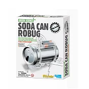 【4M】環保機械蟲Soda Can Robug