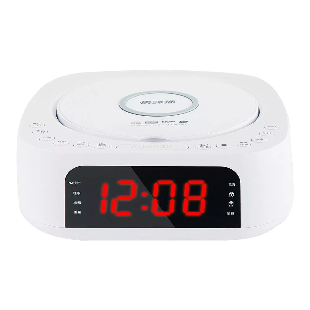 【Abee 快譯通】藍牙無線充電立體聲音響(CD62)