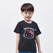 【ONEDER旺達】 Sanrio 凱蒂貓 兒童純棉短袖上衣T恤  台灣製造 110 KT-NX003