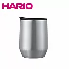 HARIO MIO鬱金香型不鏽鋼保溫杯-三色可選 酷炫黑