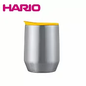 HARIO MIO鬱金香型不鏽鋼保溫杯-三色可選 清新黃