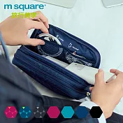 m square商旅系列Ⅱ 數碼包-藍色