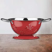 《Premier》迷你雙柄琺瑯瀝水籃(紅15cm) | 瀝水盆