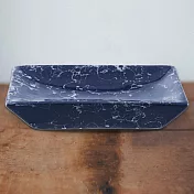 《Premier》長方肥皂盒(沫紋藍) | 肥皂架 香皂碟 皂盒
