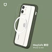 犀牛盾 iPhone 12 mini (5.4吋) Mod NX (MagSafe兼容) 超強磁吸手機保護殼 - 軍綠 Camo Green