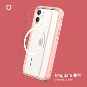 犀牛盾 iPhone 12 mini (5.4吋) Mod NX (MagSafe兼容) 超強磁吸手機保護殼 - 櫻花粉 Blush Pink