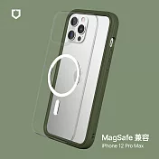 犀牛盾 iPhone 12 Pro Max (6.7吋) Mod NX (MagSafe兼容) 超強磁吸手機保護殼 - 軍綠 Camo Green