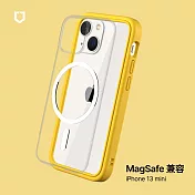 犀牛盾 iPhone 13 mini (5.4吋) Mod NX (MagSafe兼容) 超強磁吸手機保護殼 - 黃 Yellow