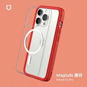 犀牛盾 iPhone 13 Pro (6.1吋) Mod NX (MagSafe兼容) 超強磁吸手機保護殼 - 紅 Red