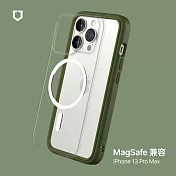 犀牛盾 iPhone 13 Pro Max (6.7吋) Mod NX (MagSafe兼容) 超強磁吸手機保護殼 - 軍綠 Camo Green