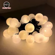 摩達客-LED20燈-仿真燈-乳白殼(暖白光)