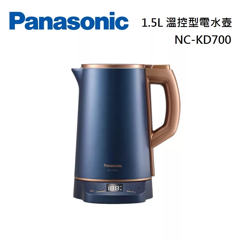 PANASONIC 國際牌 1.5L 溫控型電水壺 NC-KD700