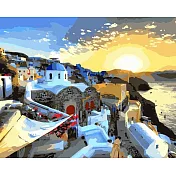 ArtLife藝術生活【TWR011】希臘風情_DIY 數字 油畫 彩繪