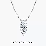【JOY COLORi】50分 18K白金 經典恆星馬眼鑽石項鍊