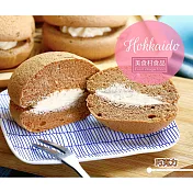 【美食村】北海道冰心蛋糕-巧克力(8入)*4盒