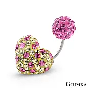 GIUMKA鎖針耳環 繽紛小愛心鋼針 點點/草莓系列 單支價格多色任選 MF04002/MF04004 無 點點B款單一支